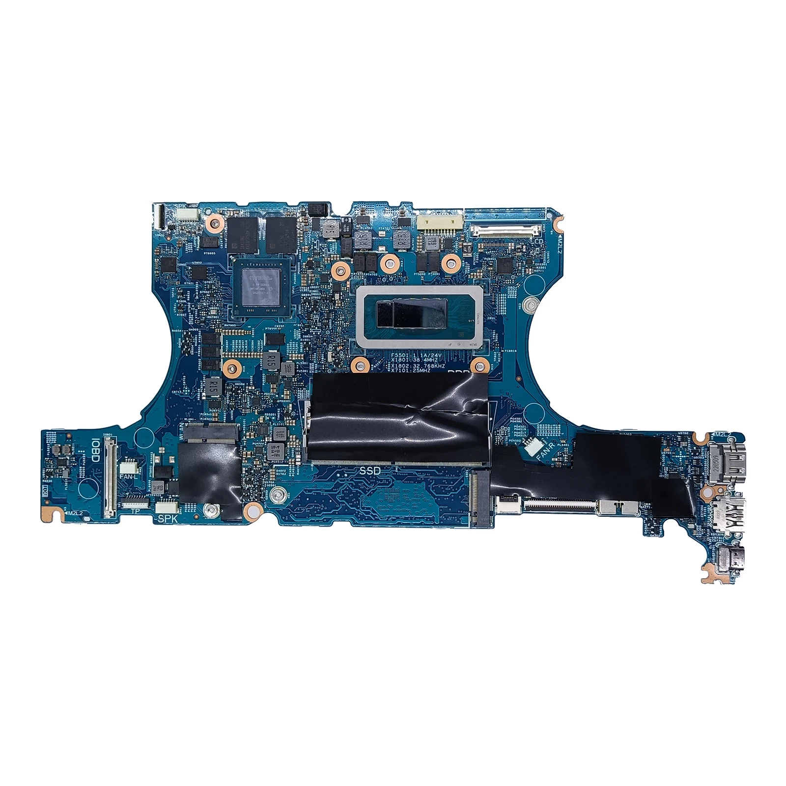 

213162-1 For DELL Inspiro 14 5420 Inspiro 16 5620 Laptop Motherboard i7-1260P i5-1240P CPU 4GB RTX2050 GPU 8GB RAM Mainboard