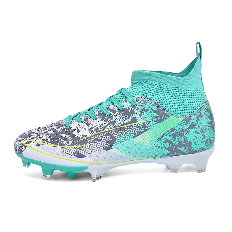 New Arrival Soccer Cleats Long Broken Studs Non-slip Wear Resistant Outdoor Football Shoes