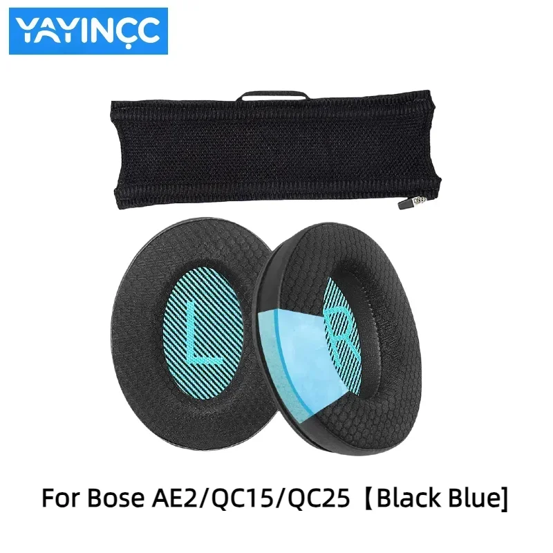 

Replacement Foam Ear Pads Cushions for Bose QC35 ii QC15 QC25 AE2 Headphones Soft Form Earpad High Quality