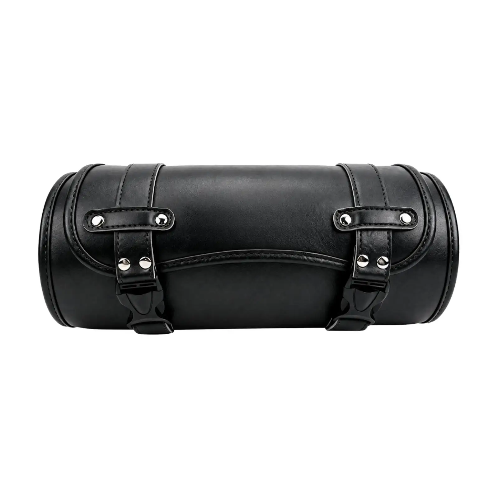 Cylindrical Handlebar Bag Splash-Resistant Motorcycle Handlebar Bag Compact