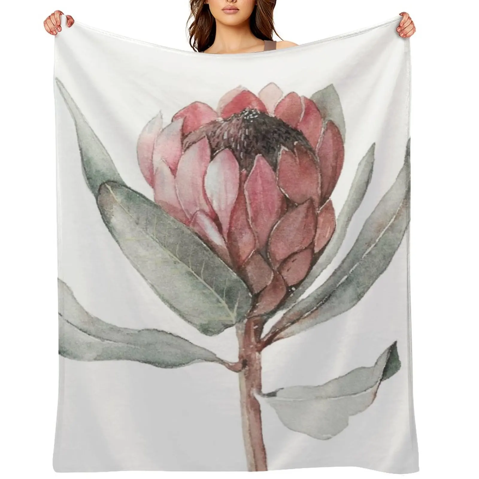 

Antique Passion Protea Throw Blanket Sofa Throw Heavy Warm Shaggy Blankets