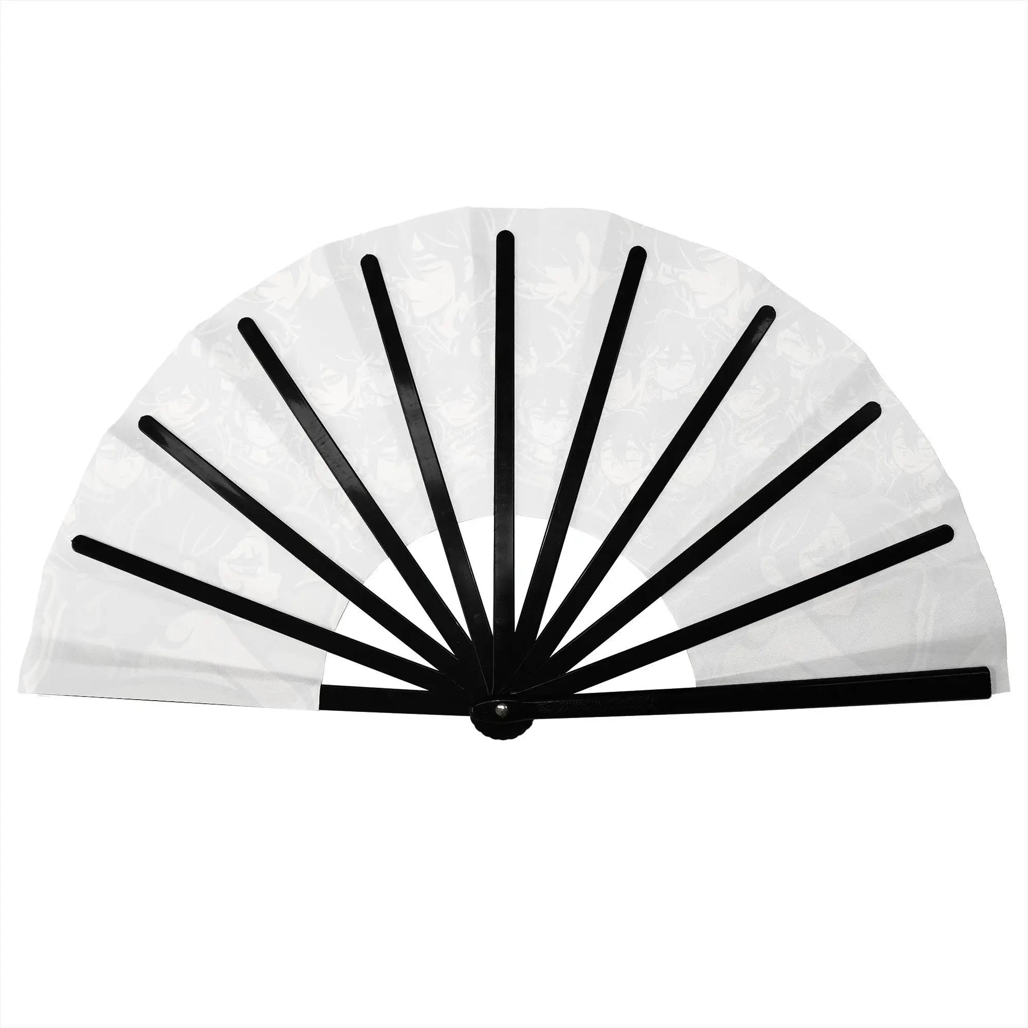 Retro A-Andys L-Leyleys Anime Stylish Hand Fan Men Comic  Printed Fan Trendy Costume Prop Folding Fans For Sports Events Gift