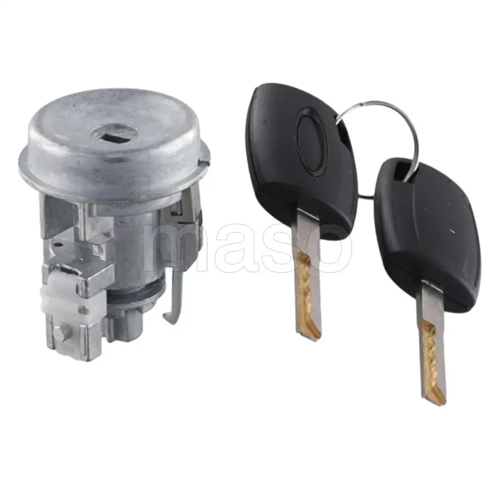 

BE8Z-11582-B Ignition Lock Cylinder Switch with 2 Keys Plastic and Metal for Ford Fiesta 2011-2019
