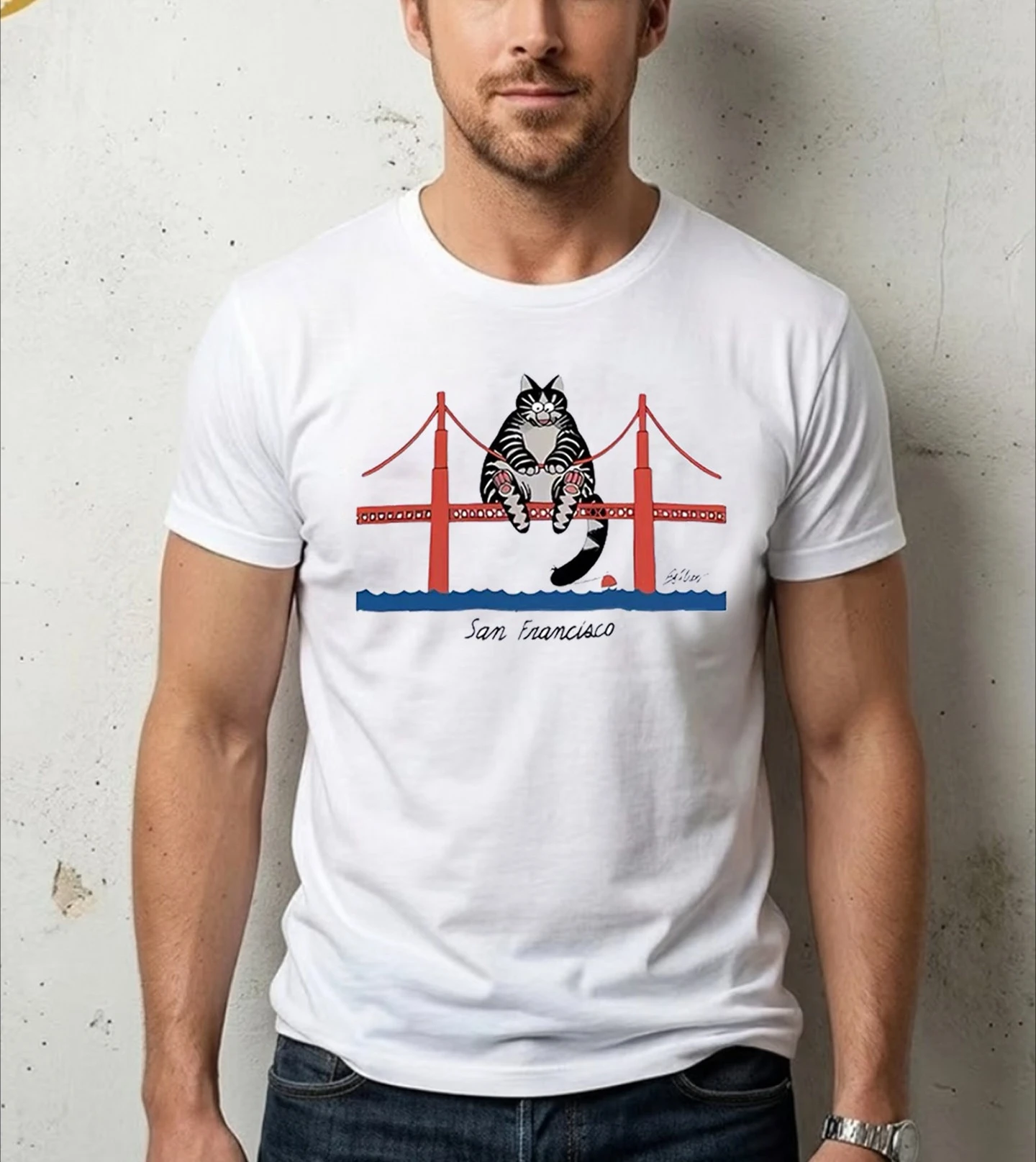 Xl Men'S Fashion - T-shirt personnalisé à manches courtes pour