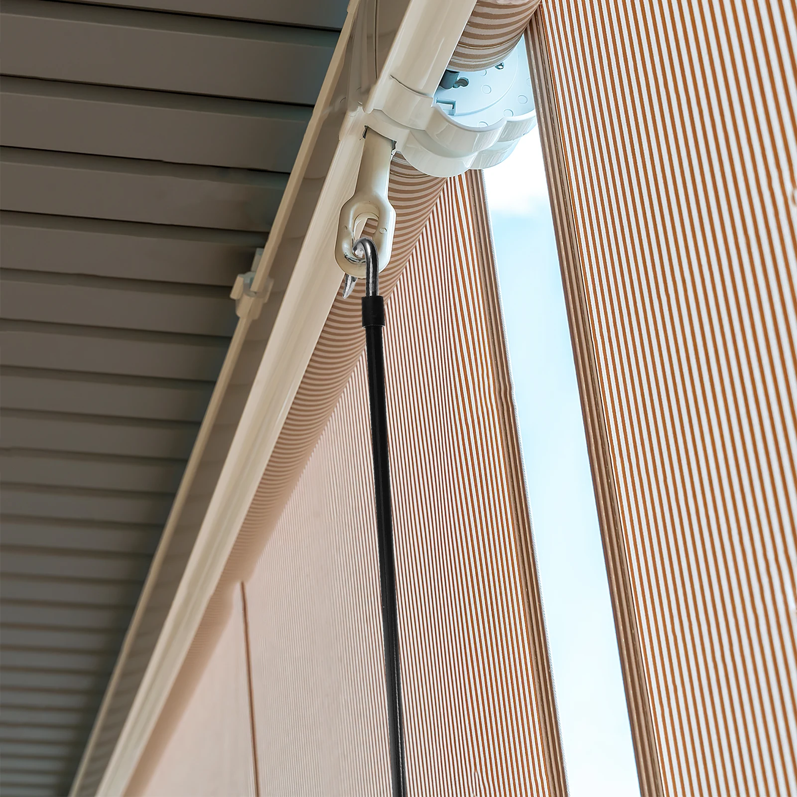 Sunshade Hand Rod Awning Crank Handle Patio Canopy Replacement Wand Heavy Duty Outdoor Manual Operated parts Awnings Accessories