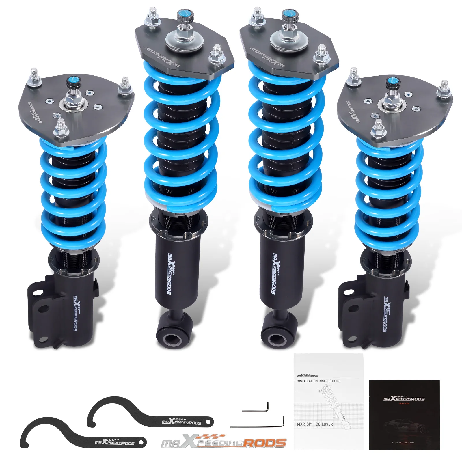 

Койловеры MaXpeedingrods T6, 24-позиционные амортизаторы для Mitsubishi 3000GT AWD 91-99