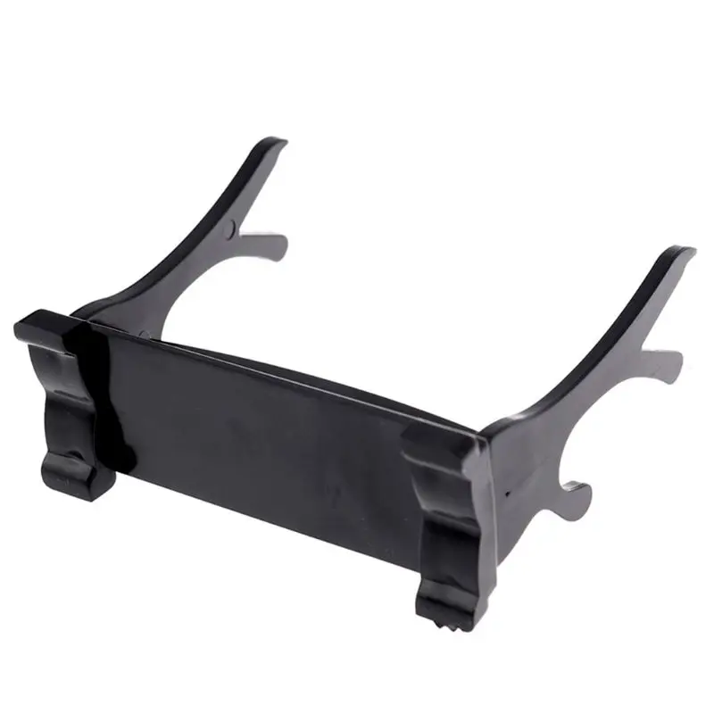 10 Pcs 2ชั้นผู้ถือดาบขาตั้งแบบพกพาดาบ PVC Bracket Rack ผู้ถือ Magic Wand จอแสดงผลสำหรับเพื่อนสะสม