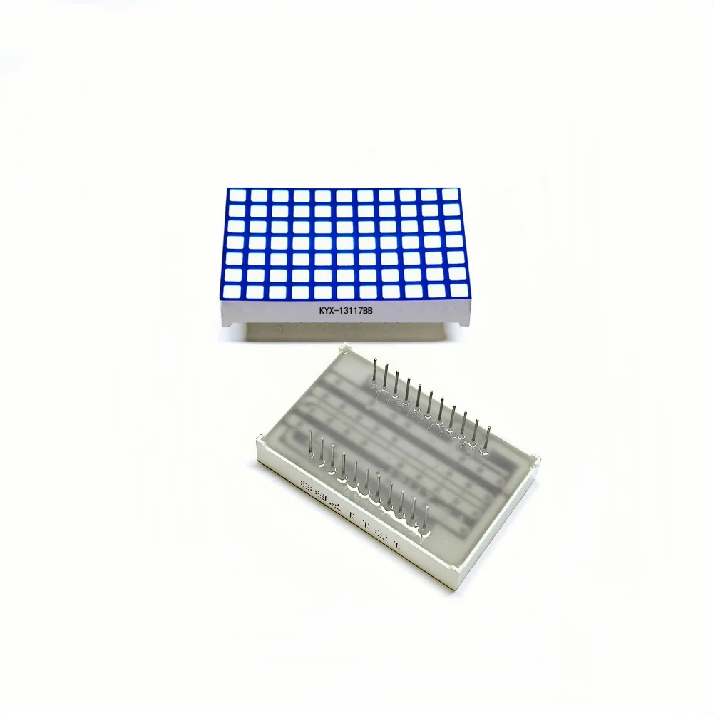 10 قطعة ф3X3mm 11X7 شاشة مصفوفة نقطية 45X28.5mm شاشة مصفوفة 13117 سلسلة عرض مصفوفة نقطية