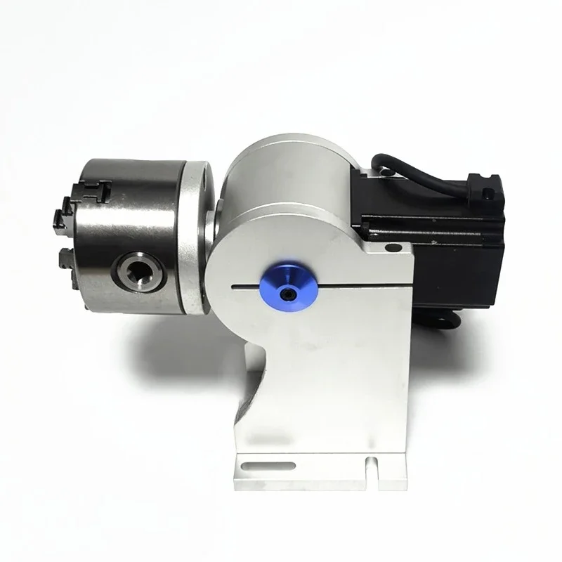 80mm Rotary Axis Chuck 170mm Axis Height for Fiber  CO2 UV Engraving Machine Woodworking Machinery Parts Cylinders