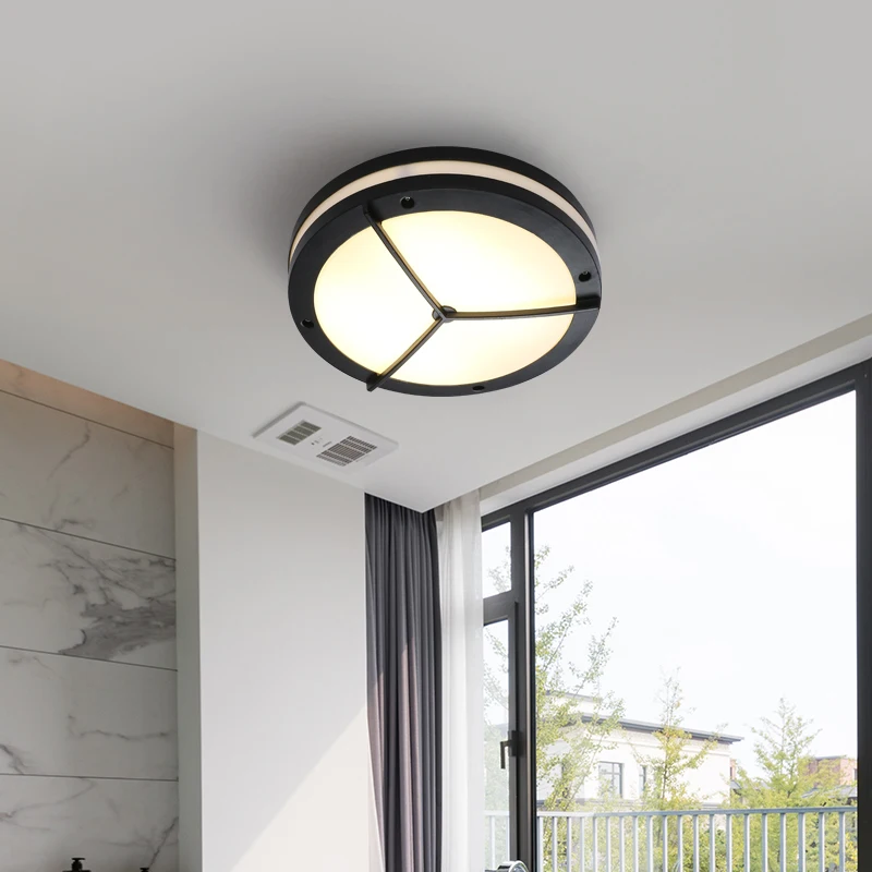 

Waterproof Round Ceiling Light, Universal for Balconies, Outdoors and Indoors, Guarding Every Inch of Brightness