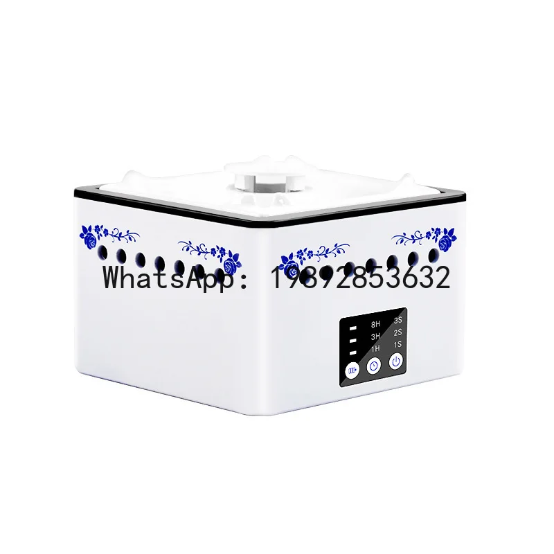 PYJ China Wind Blue and White Porcelain 1500 Million Negative Ion Smart Air Net Goods Negative Ion Ashtray --2pcs