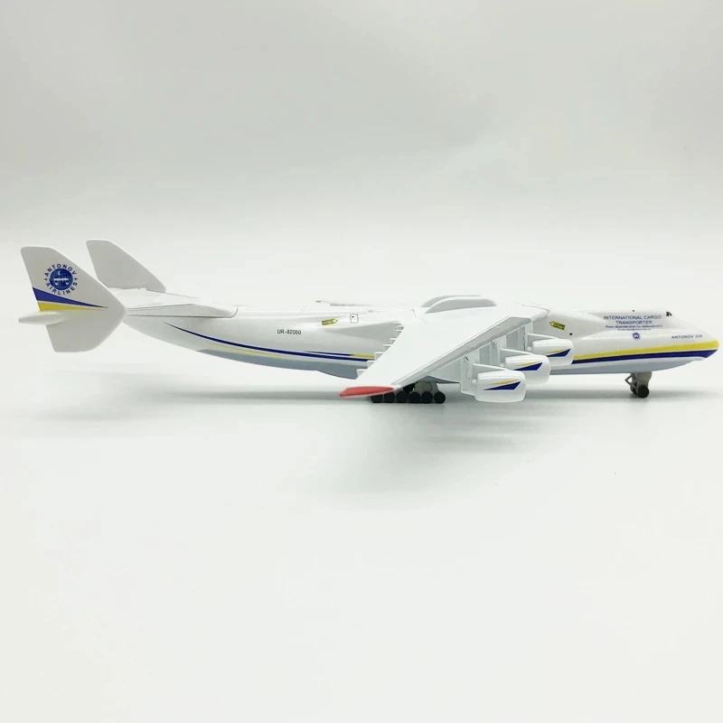 Diecast Plane Model 20 Cm for Soviet Antonov 225 Airlines an 225 An-225 Mriya Aircraft Diecast Model with Wheels Fighter Model