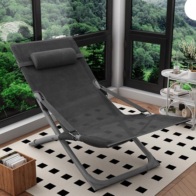 Foldable Moon Chair with Ottoman Portable Zero Gravity Lounge Chair for Indoor/Outdoor Breathable Mesh Recliner for Patio/Beach