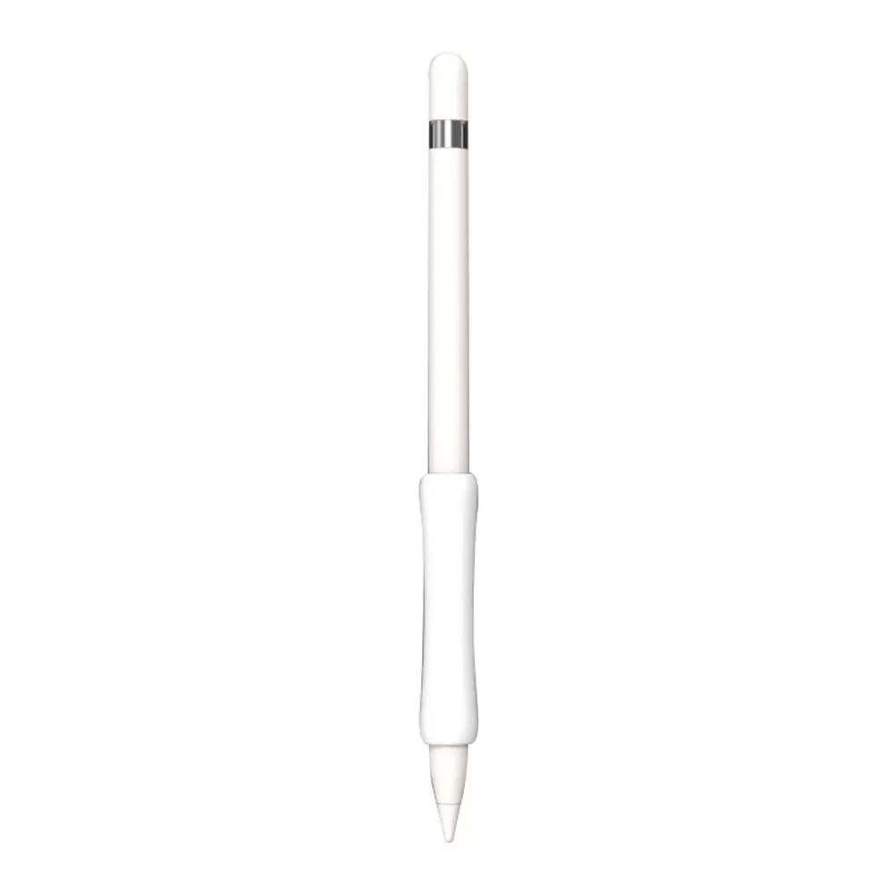 Accesorio de silicona para lápiz óptico, funda protectora con agarre, funda envolvente para Apple Pencil 1/2