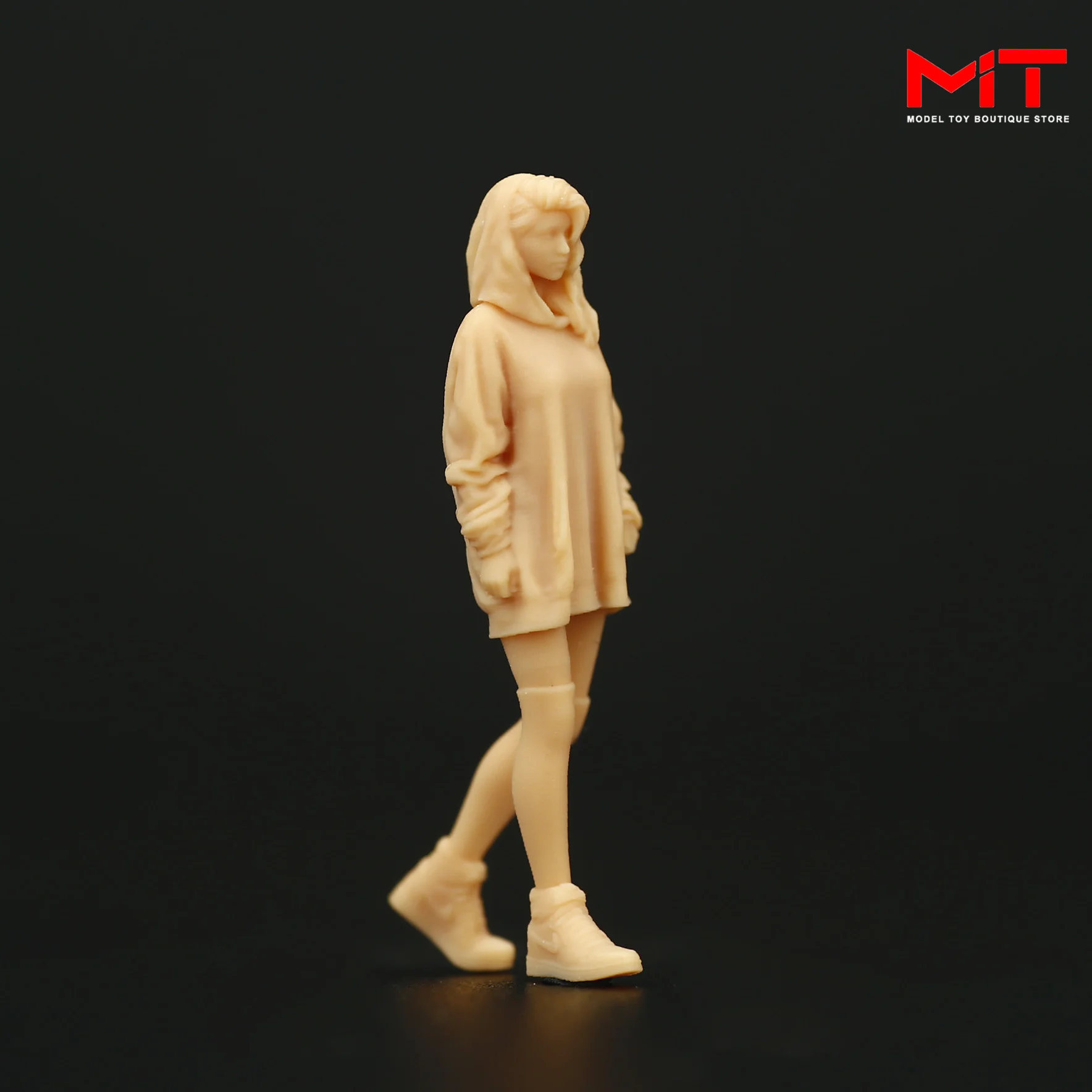 3D Print Diorama 1/87 1/64 1/43 A317 Couples wrangle Boy Girl Figures Miniatures Sand Table Scene Props Model For Cars Toys Deco