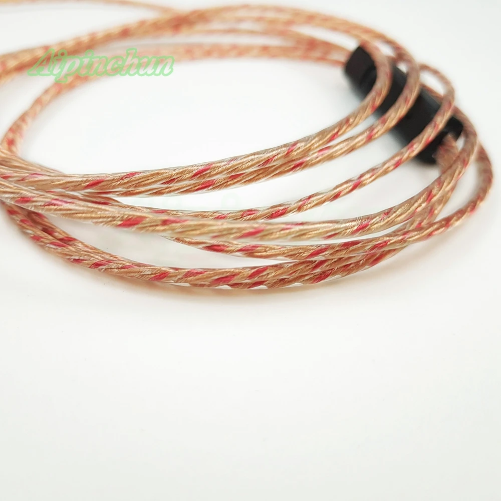 Штекер 3,5 мм, Hi-Fi кабель для наушников, провод с сердечником и регулировкой громкости, замена для наушников