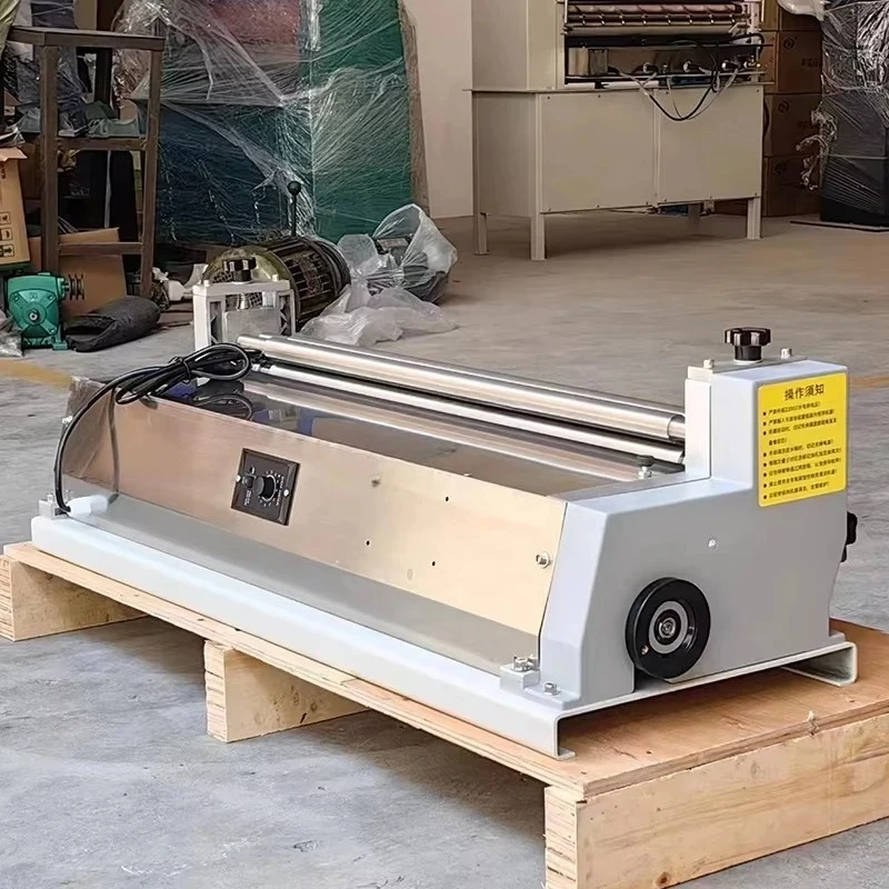 

Hotmelt Spreading Pasting Applior Hot Melt Glue Adhive Coating Sprer Leather Paper Gluing Hine Sale