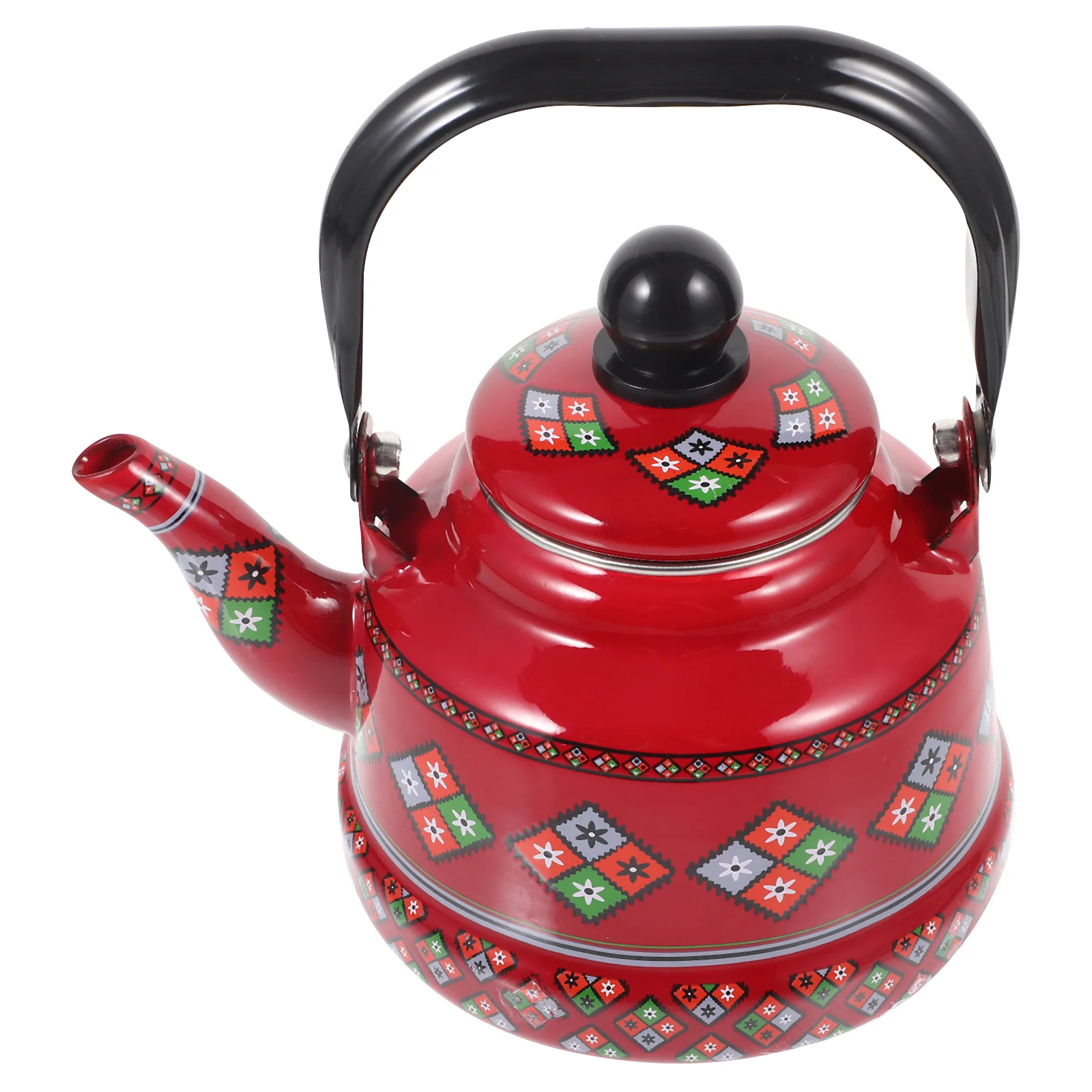 

Christmas Kettle Tea Kettles Stovetop Supply Green Handheld Daily Use Coffee Teapot Enamel