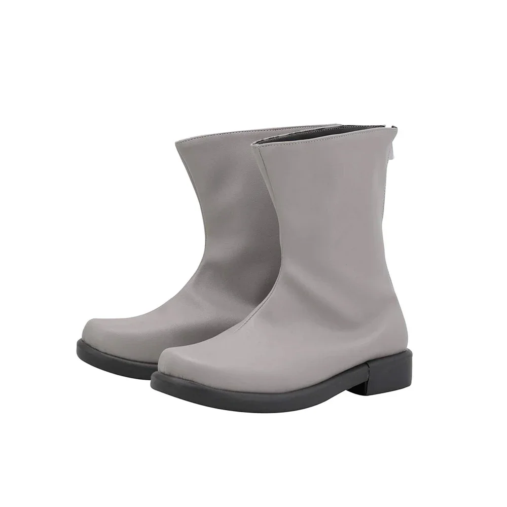 Nanatsu no Taizai Gowther Cosplay Boots Seven Deadly Sins Gowther Grey Shoes Custom Made (4)