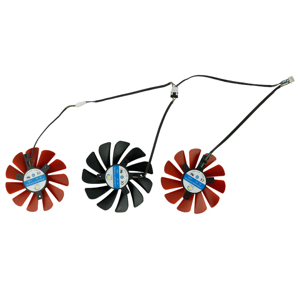 9 ​ 5 MM 85 MM CF1010U12S RX5700XT RX5600XT Videokaart Fan Voor XFX AMD 5700 XT THICC III ULTRA DIY Videokaart Koelventilator