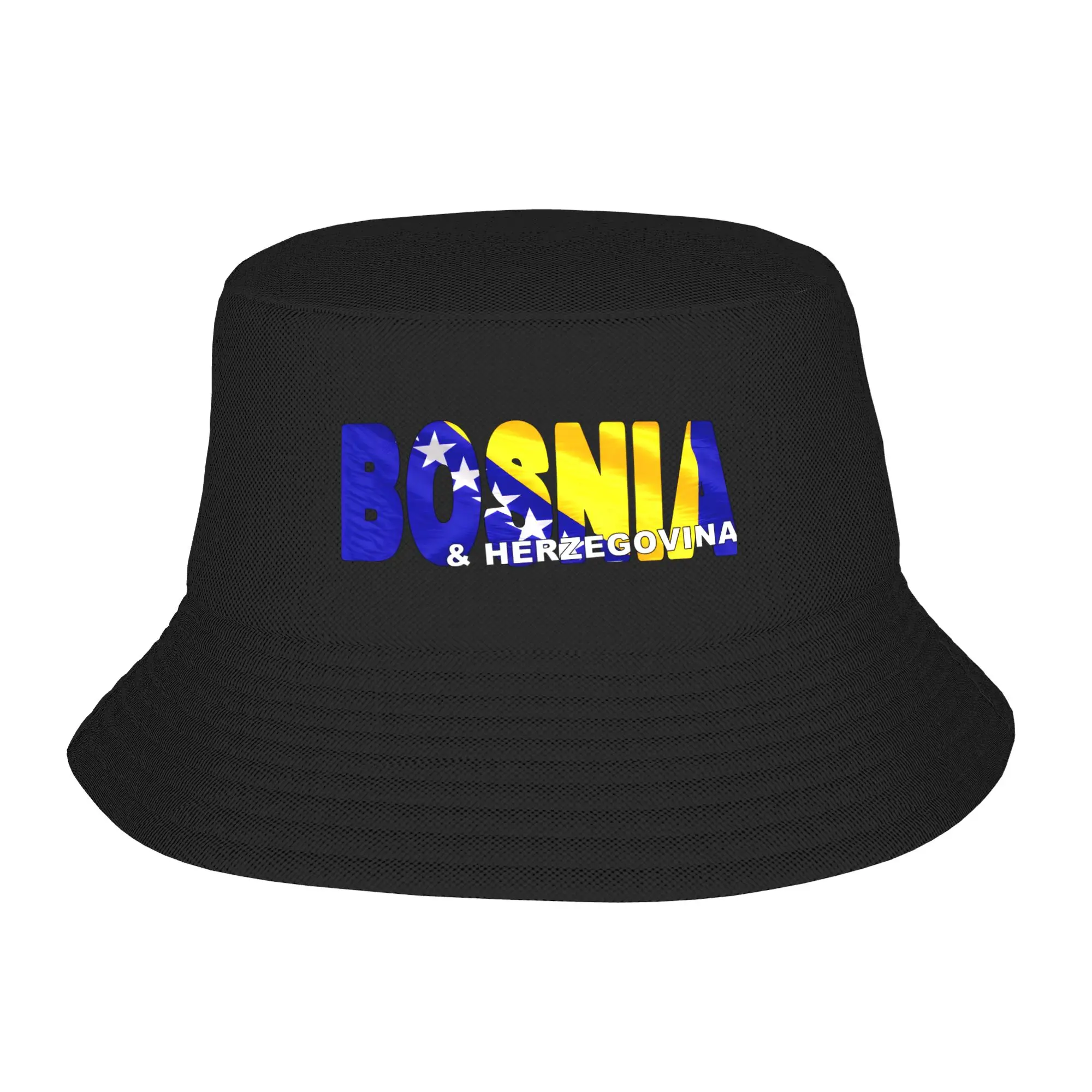 Bosnia & Herzegovina soccer football Bucket Hat for Women Vocation  Bob Hat for Vacation Caps
