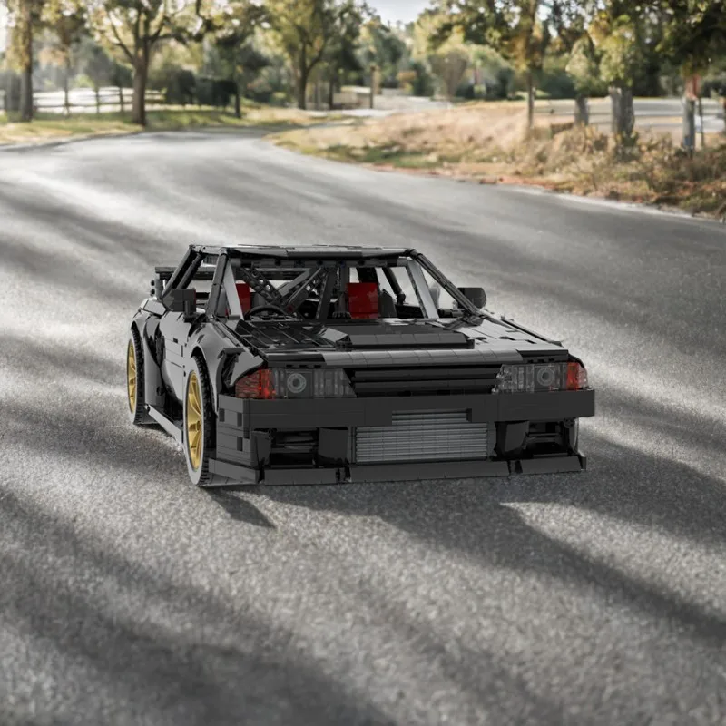 3634pcs MOC Nissanes Skylines R32 GTR Technical Model Building Blocks Toys 3D Collection Art Assemble Display DIY Education