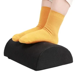 Semicircle High Resilience Feet Pillow Support Foot Rest Home Office Feet Stool Portable Travel Footrest Massage Cushion