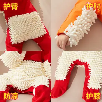 8 best sales Macacão de bebê esfregão - №5