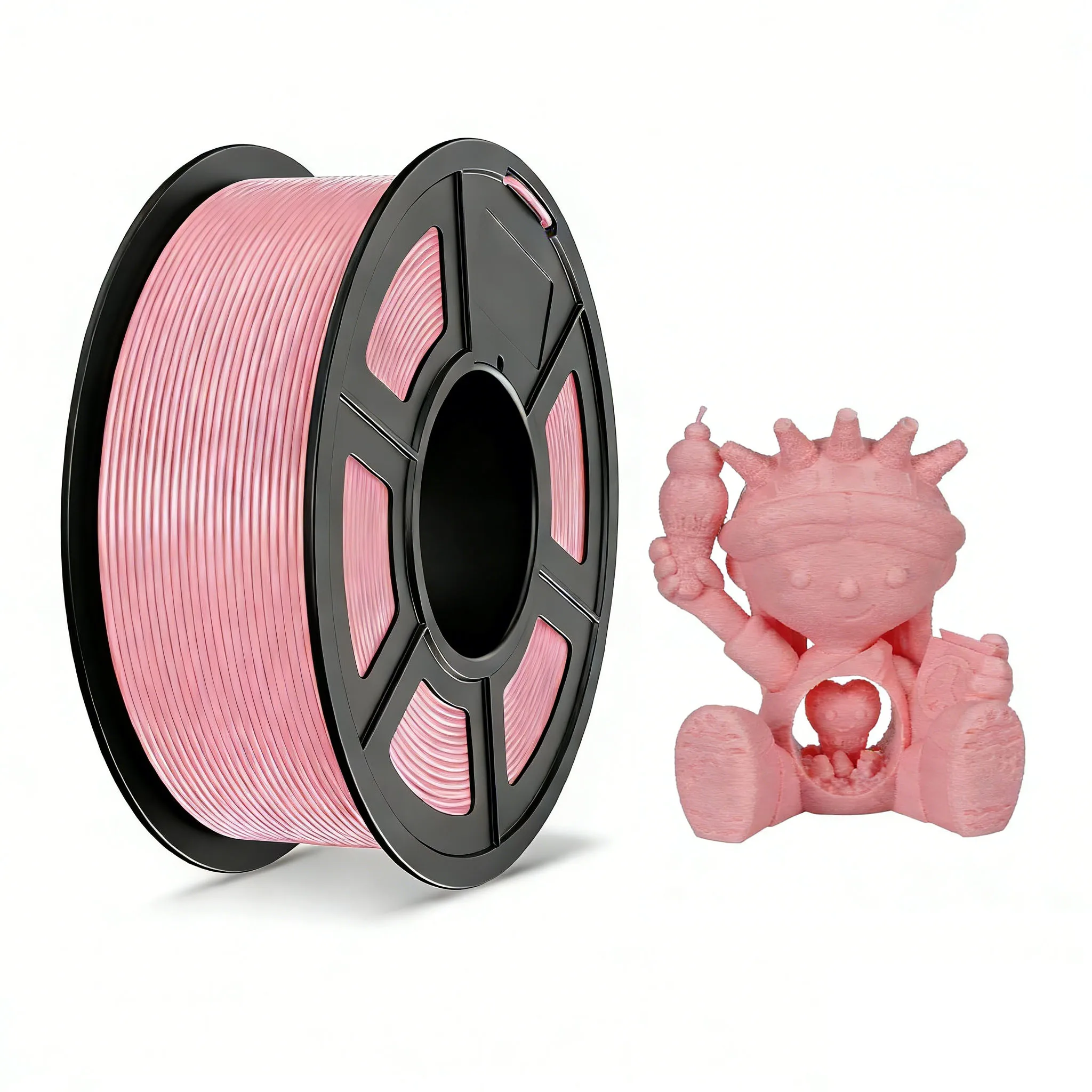 

TPU pink 3D Printer Filament Bundle 1.75mm Filajoy3D 95A Flexible Soft TPU 3D Printing Filament 250g