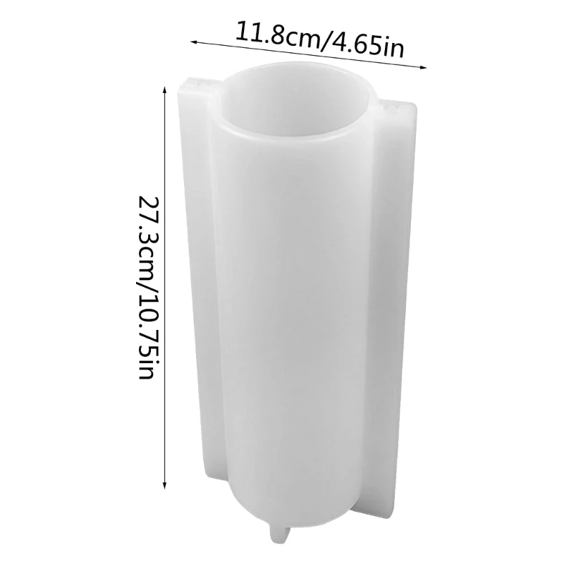 Große Zylinder Silikon Form für Kerze, Die DIY Epoxy Harz Formen Handgemachte Seife Mousse Kuchen Backen Hause Dekoration