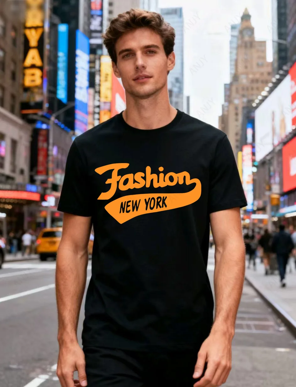 Koszulka z nadrukiem w stylu n – Street Fashion Of New York recenzja i cena