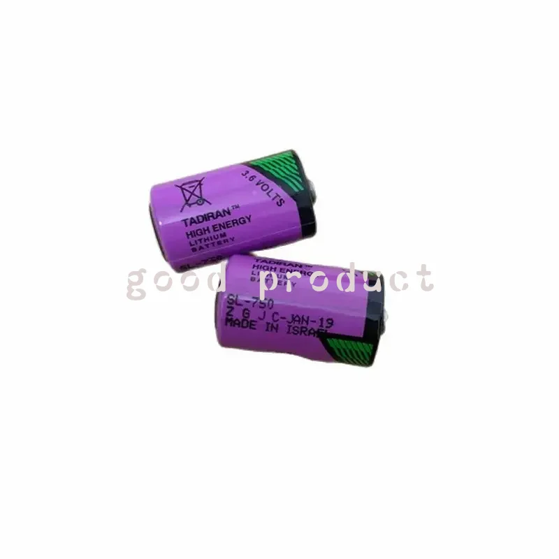 2pcs/lot SL-750 SL-350 3.6V 1/2AA 1100mAh for PLC CNC Lithium Battery Pack