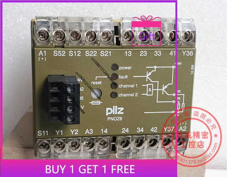 Pilz PILZ Safety Relay PNOZ 8 24VDC 3S/1O 474760   brand new, in stock.