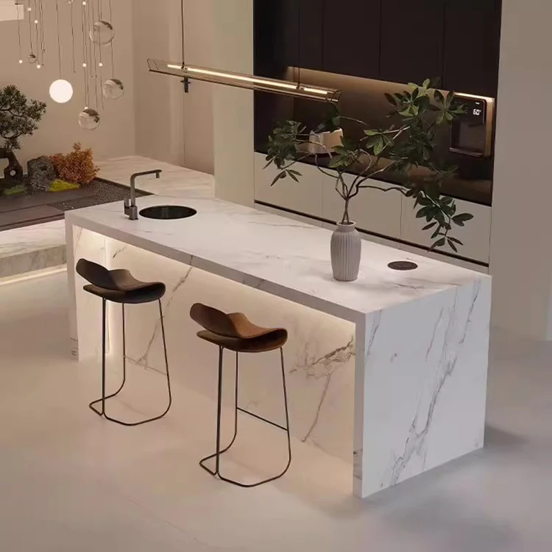

Minimalist Nordic Kitchen Islands Elegant Premium Classic Trendy Kitchen Islands Beauty Modern Cuisine Meuble Kitchen Furniture