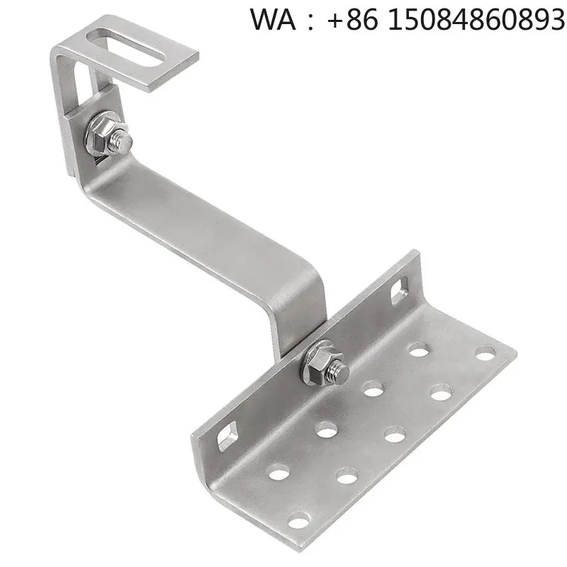 Easy Installation Tile Roof Solar Mount Bracket, Aluminum PV Hook Accessories, Labor-saving Solar Energy Fittings for  Rooftop S