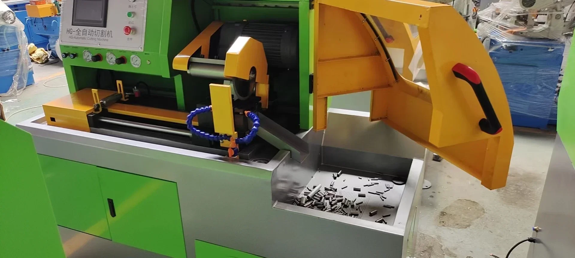 2026 nbHigh Quality and Good Looks 10mm Micro Tube Cutting Equipment CNC Fully Automatic Pipe Cutting Machine