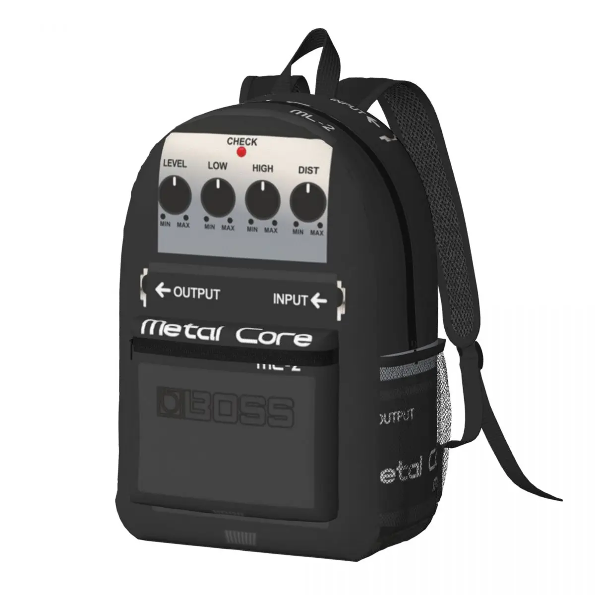 Mochila para Pedal de Guitarra Boss Overdrive Bluesbreaker, Mochila Escolar para Meninos e Meninas, Bolsas de Ombro para Homens e Mulheres