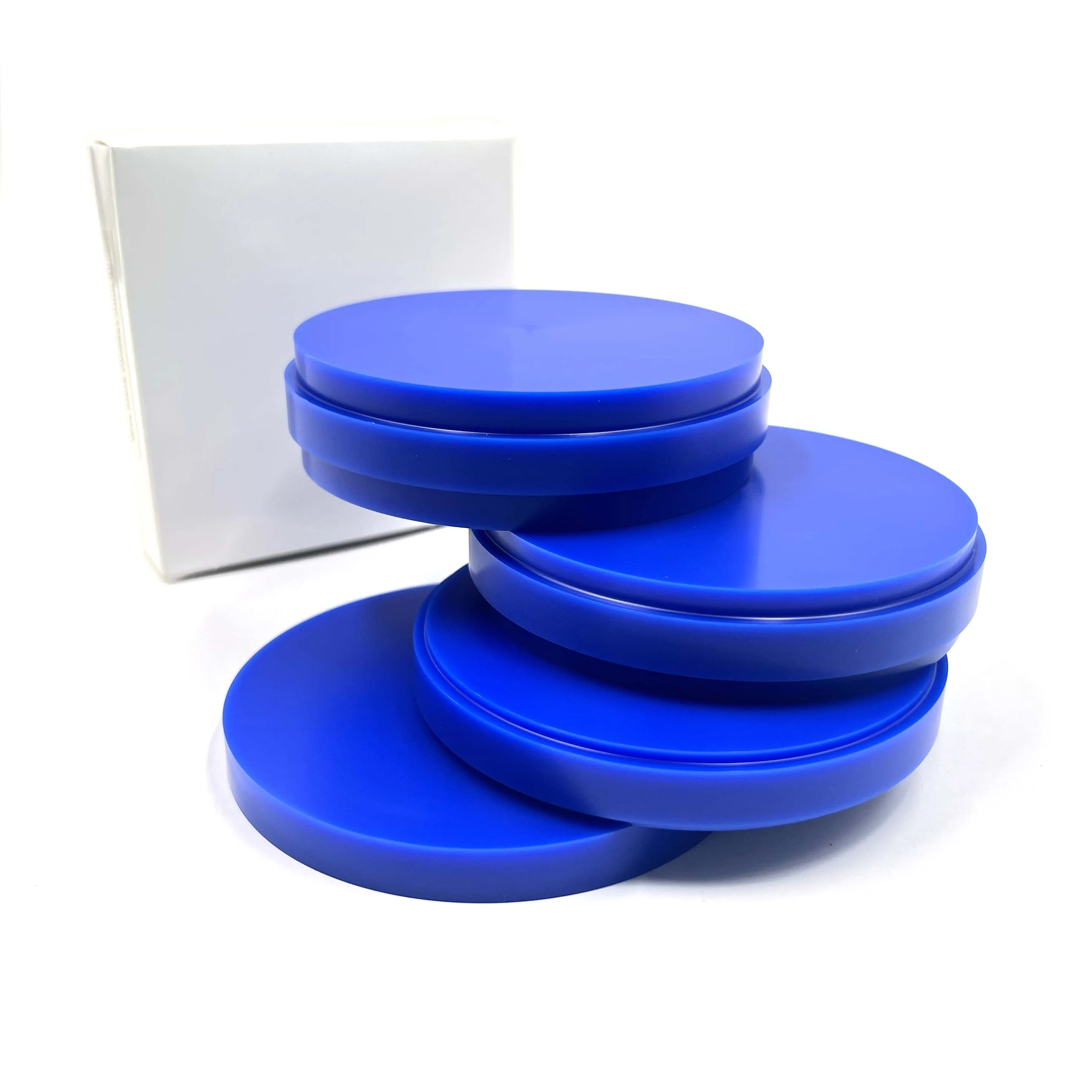 

10PCS Dental Wax Disc Laboratory Materials Tools For Dentistry Technician Lab CAD/CAM Carving Blue Color Wax Block D98*10-25mm