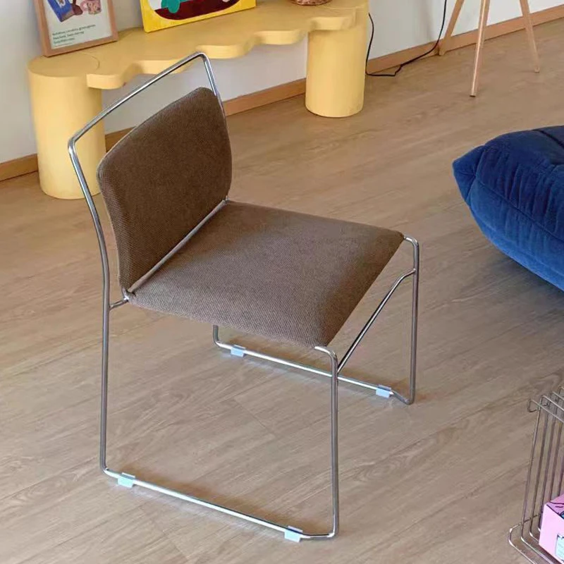 كرسي طعام على طراز العصور الوسطى، شقة منزلية صغيرة، كرسي دراسة ذو إحساس كبير، كرسي مقهى، حقيبة ناعمة، مسند ظهر 가구 proz izanы Estudiл #4