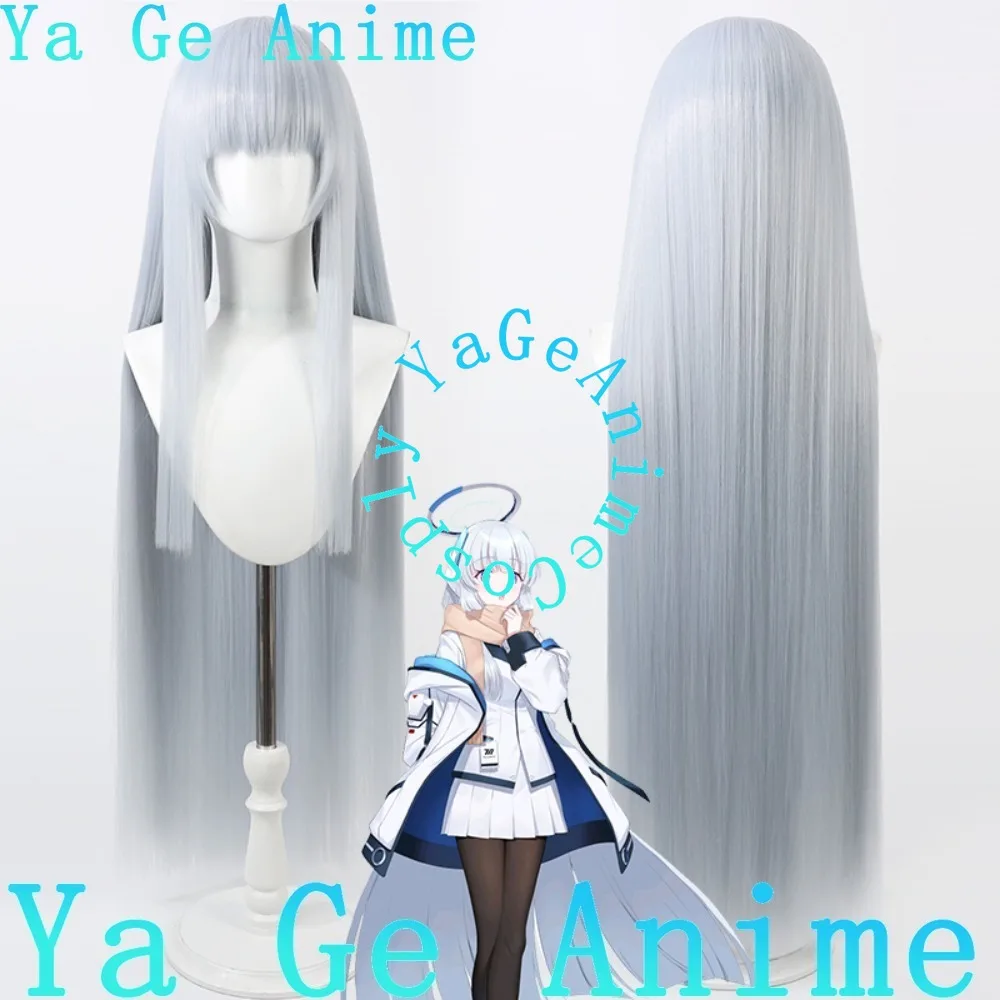 

Blue Archive Namashio Noa Cosplay Wig Long Straight Hair Anime Games Halloween Carnival Party Synthetic Heat Resistant Hair