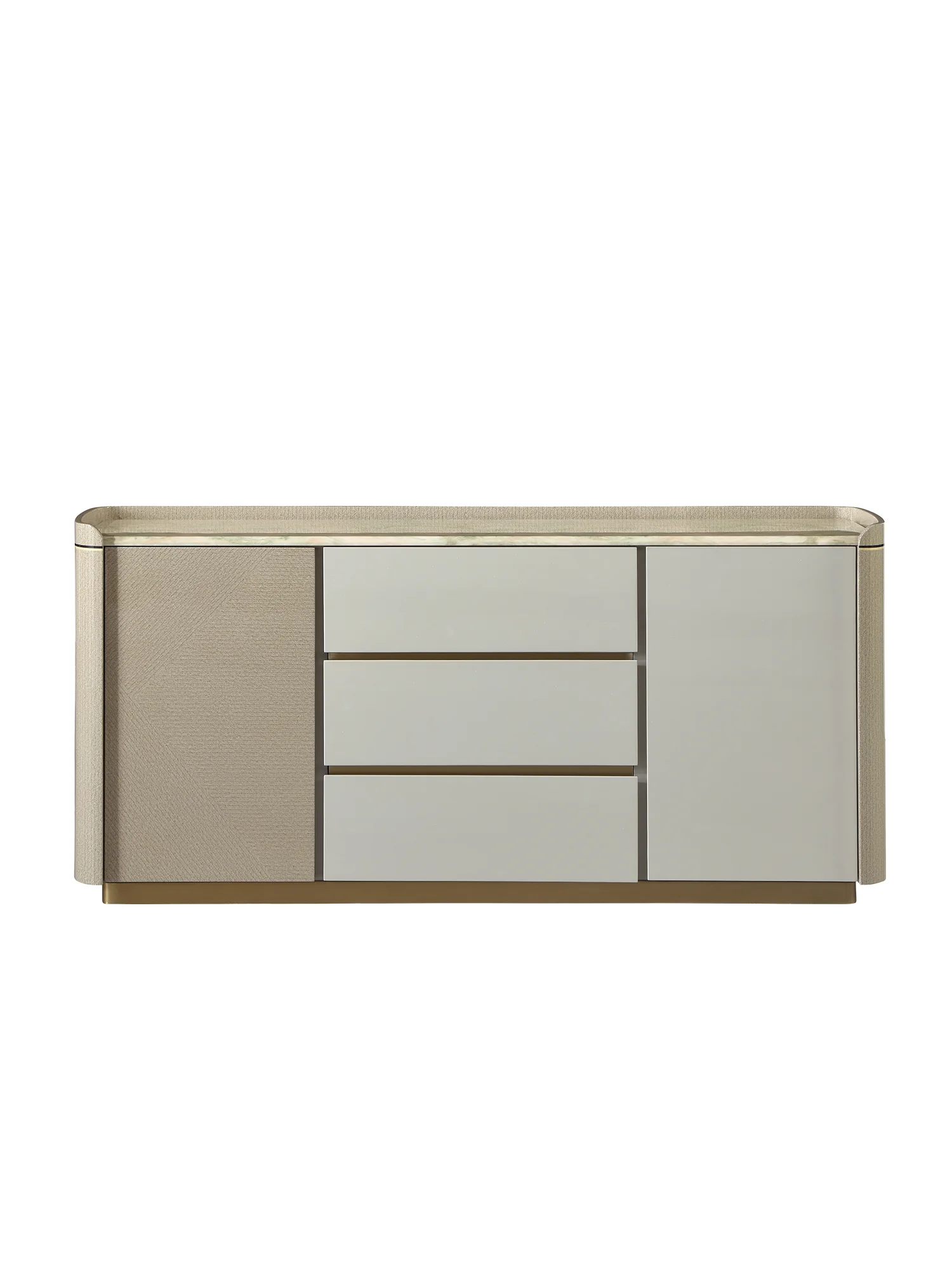 

Modern Italian light luxury dining side cabinet chest cabinet living room art storage decorative cabinet