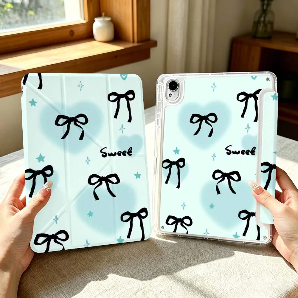 

Beautiful Bow Pattern Cover For Huawei MatePad Pro SE Honor Pad 9 V9 GT X9 10.8 11 13.2 inch Pro 3Y Tablet Case