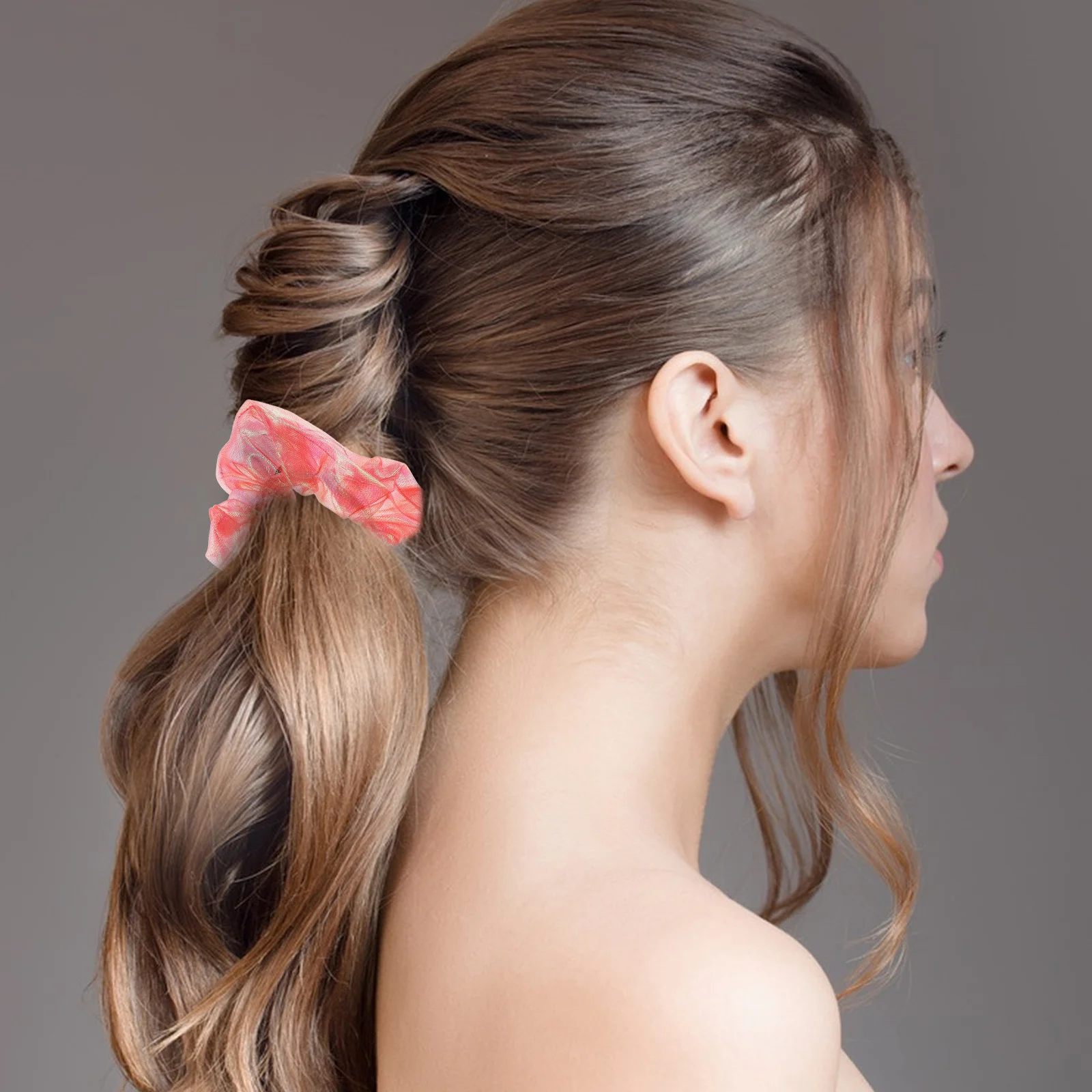 5 шт. светящиеся резинки для волос, красочные резинки для волос со светодиодной подсветкой для неоновых вечеринок, аксессуары для фестиваля Rave, светящиеся в темноте резинки для волос