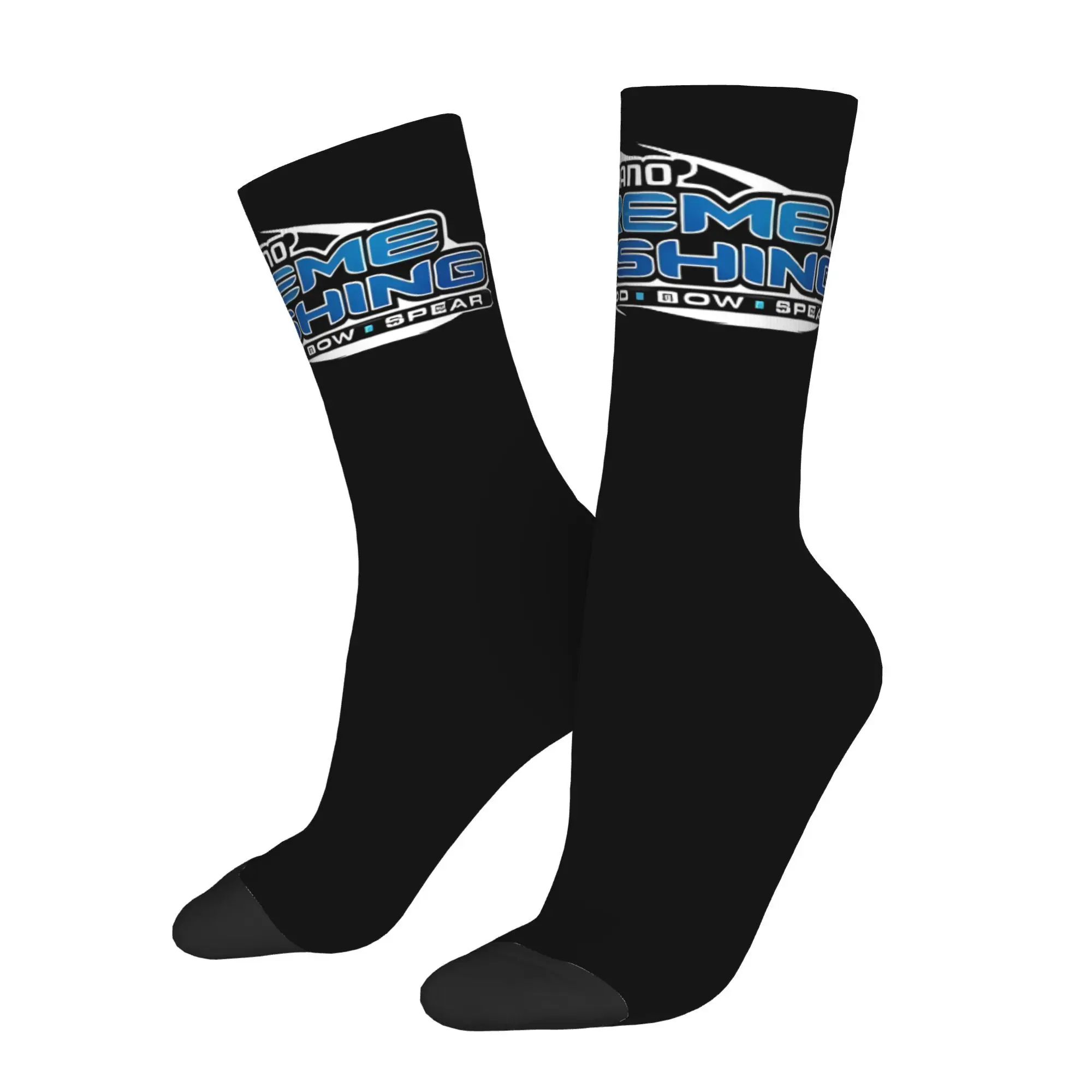 

Retro Sasquatch Big Mouth Fly Crocodiles Men's Socks Unisex Novelty Crazy Crew Sock Gift