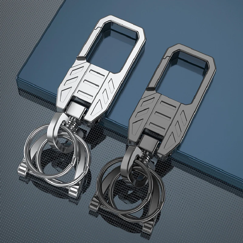 Coole Herren Metall Schlüssel bund präzises Design Schlüssel anhänger 1 Stück hochglanz poliert Anhänger Schlüssel ring besonderes Geschenk – Detail 5