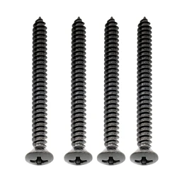 Musiclily Ultra 4x45mm Stainless Steel Countersunk Screws for Electric Guitar Bass Neck Plate or Tremolo Bridge Claw (Set of 4)