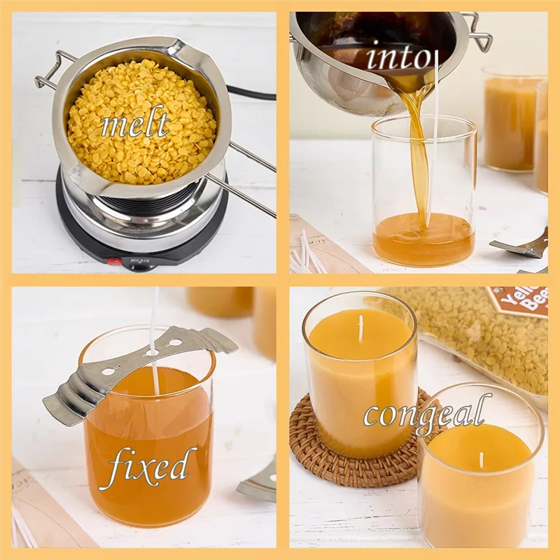 

A74E-1LB пчелиный воск DIY принадлежности для изготовления свечей ручной работы восковое сырье частицы без запаха пчелиный воск