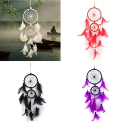 2022 New 1Pc 6 Colors Dream Catcher Wind Chimes Home Hanging Craft Gift Dreamcatcher Ornament Car Hanging Bedroom Decoration
