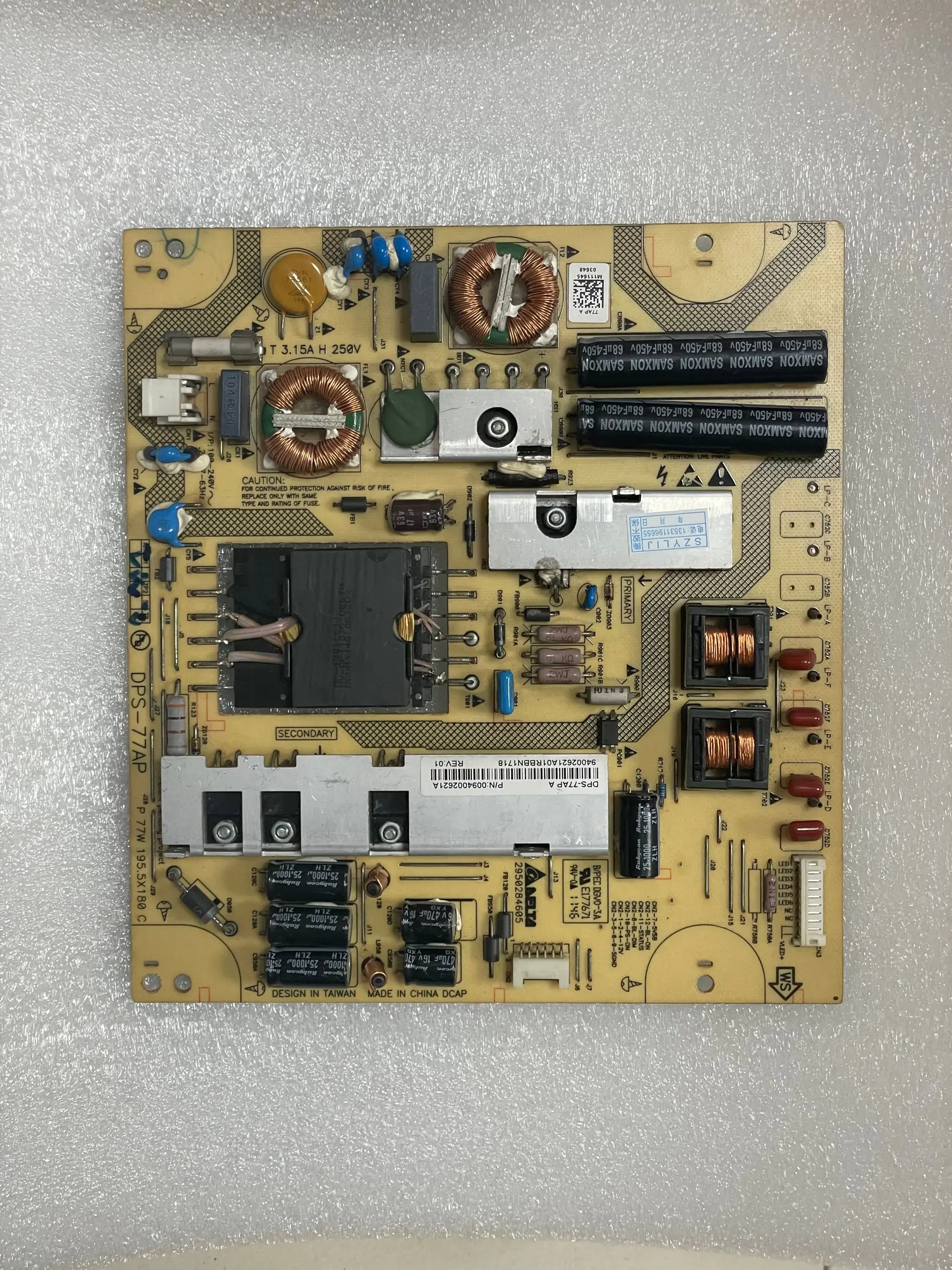 Original LE32T30/placa De Potência LE32A30 E2300 DPS-77AP 0094002621A