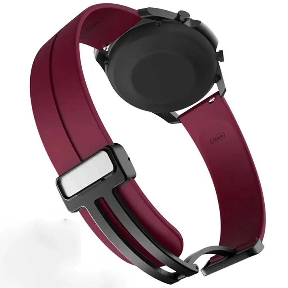 سيليكون 20 مللي متر 22 مللي متر حزام ساعة اليد ل Garmin Venu 3 2/SQ 2 Plus الفرقة Forerunner 265 255 165 55 245Music Vivoactive 6 5 4 3 سوار